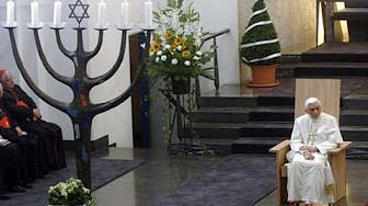 Benedict-Ratzinger at Cologne Synagogue