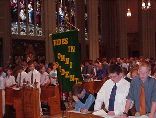 Youth at Traditional Mass