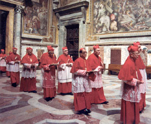 Cardinals Entering 1978 Conclave