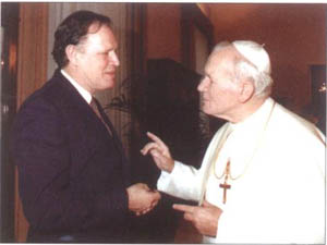 John Cornwell & JPII