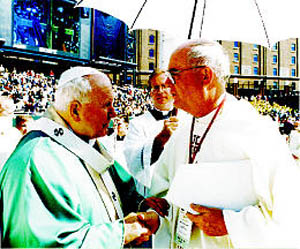 JPII & George Niederauer