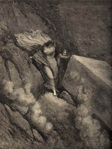 Pope Anastasius in Hell