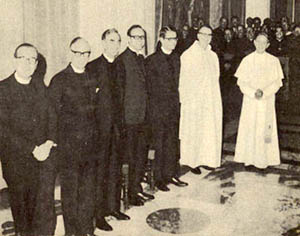 Paul VI & Committee of Six Protestant Ministers