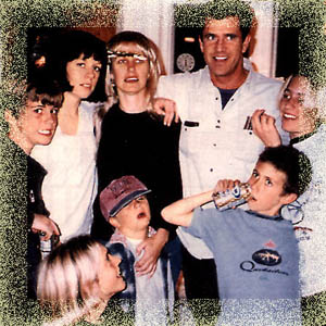 Mel Gibson and Family