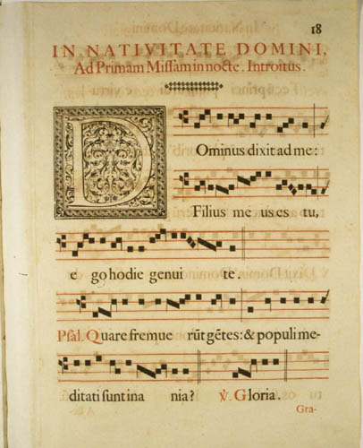 Dominus Dixit Chant