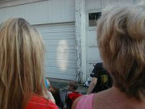 Our Lady of the Garage Door