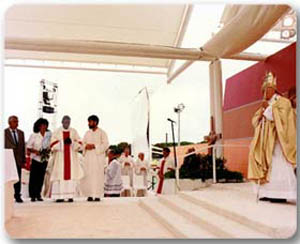 JPII at Smoking Ceremony