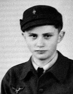 Joseph Ratzinger as Hitler Youth