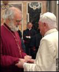 Benedict-Ratzinger & Rowan Williams
