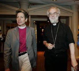 Katherine Jefferts Schori & Rowan Williams