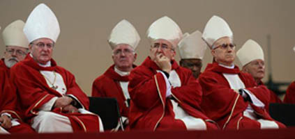 Bishop Nose-picker at World Youth Day