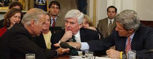 U.S. Senators Biden, Dodd & Kerry
