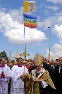 Benedict-Ratzinger & Rainbow Flag