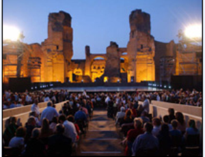 Anime Sante Church & Baths of Caracalla