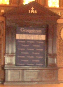 Gaston Hall with IHS