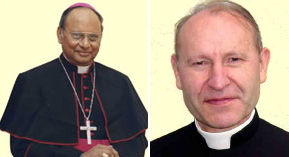 Malcolm Ranjith and Franz Schmidberger