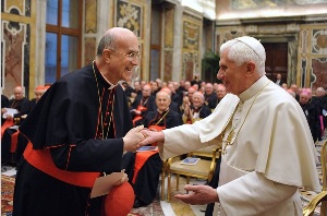 Tarcisio Bertone & Benedict-Ratzinger