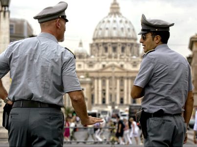 Roman Police at Newvatican