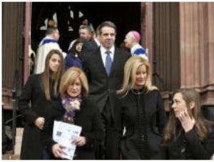 Andrew Cuomo and Sandra Lee