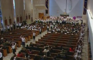 Flash Mob on Ash Wednesday