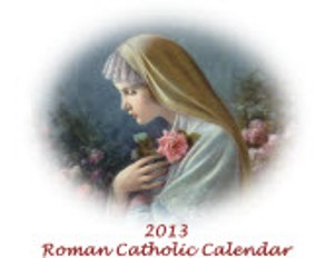 2013 Traditional Catholic Calendar
