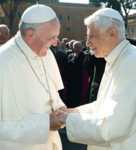 Francis-Bergoglio & Benedict-Ratzinger