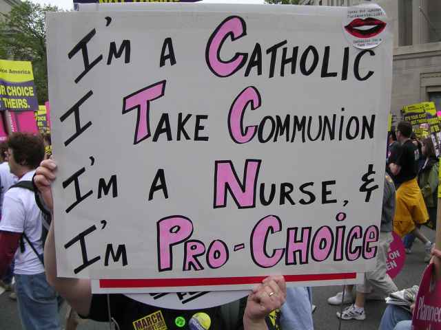 Pro-abortion Sign