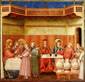 Giotto's Wedding at Cana