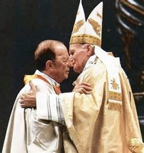 Marciel Maciel y JPII-Wojtyla