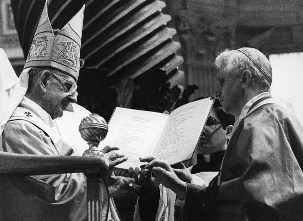 Paul VI-Montini & Benedict-Ratzinger