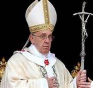 Francis-Bergoglio and the Twisted-Serpent Crucifix