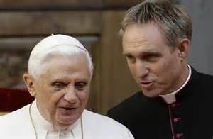 Benedict-Ratzinger and Georg Gaenswein