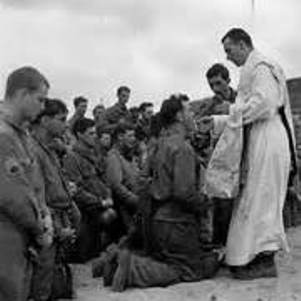 Traditional Latin Mass on Omaha Beach