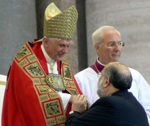 Benedict-Ratzinger & Luis Figari