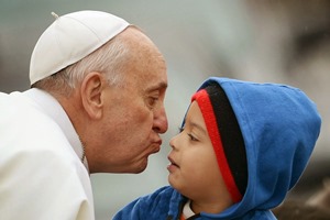Francis-Bergoglio and Child