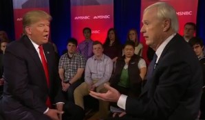 Donald Trump and Chris Matthews