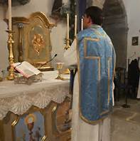 Blue Vestments