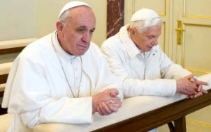 Francis-Bergoglio & Benedict-Ratzinger