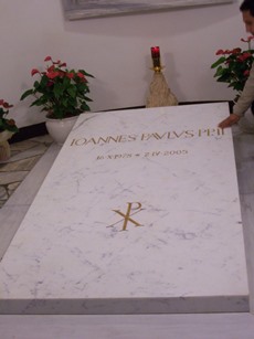 JPII-Wojtyla's Tombstone