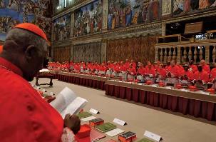 Newcardinals in Sistine Chapel