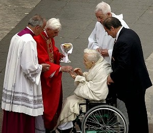 Benedict-Ratzinger & Roger Schutz