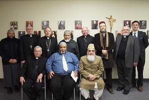 Canadian Newbishops with Imams
