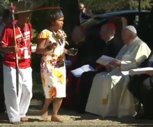 Pagan Ceremony in Vatican Gardens