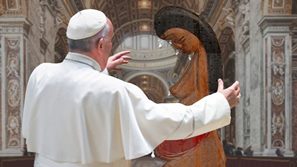 Francis-Bergoglio Embrances Pachamama Goddess