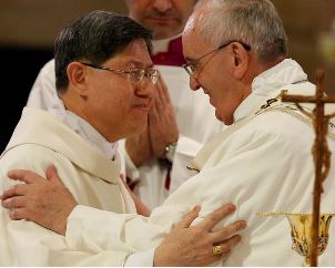 Luis-Tagle & Francis-Bergoglio