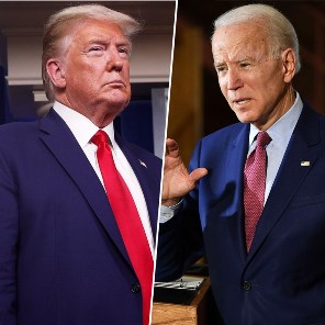 Donald Trump & J.R. Biden