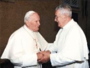 JPII-Wojtyla & Werenfried van Straaten