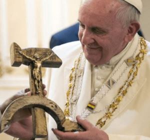 Francis-Bergoglio & Marxist Crucifix