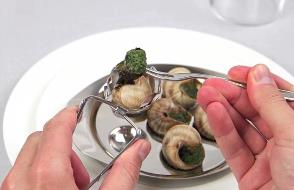 Eating Escargot