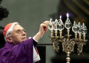 Benedict=Ratzinger Lights Menorah